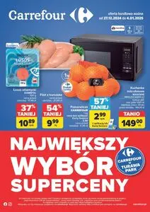 Gazetka promocyjna Carrefour, ważna od 2024-12-27 do 2025-01-04.