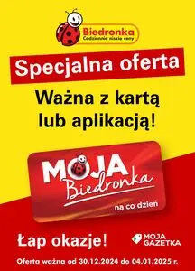 Gazetka promocyjna Biedronka, ważna od 2024-12-30 do 2025-01-04.