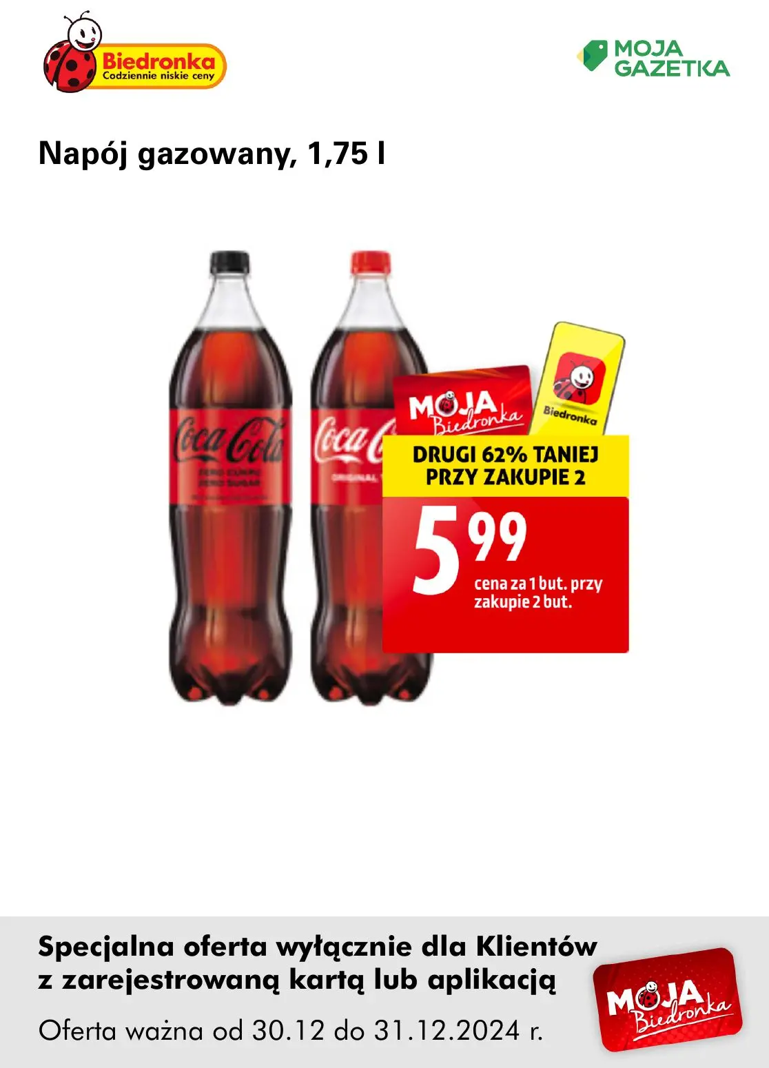 gazetka promocyjna Biedronka Oferta z kartą Moja Biedronka - Strona 3