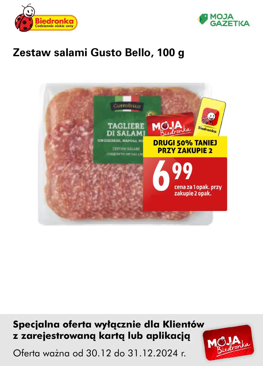 gazetka promocyjna Biedronka Oferta z kartą Moja Biedronka - Strona 4