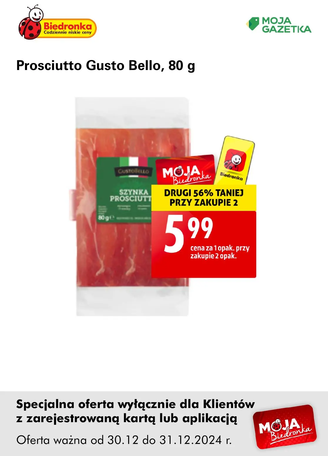 gazetka promocyjna Biedronka Oferta z kartą Moja Biedronka - Strona 6