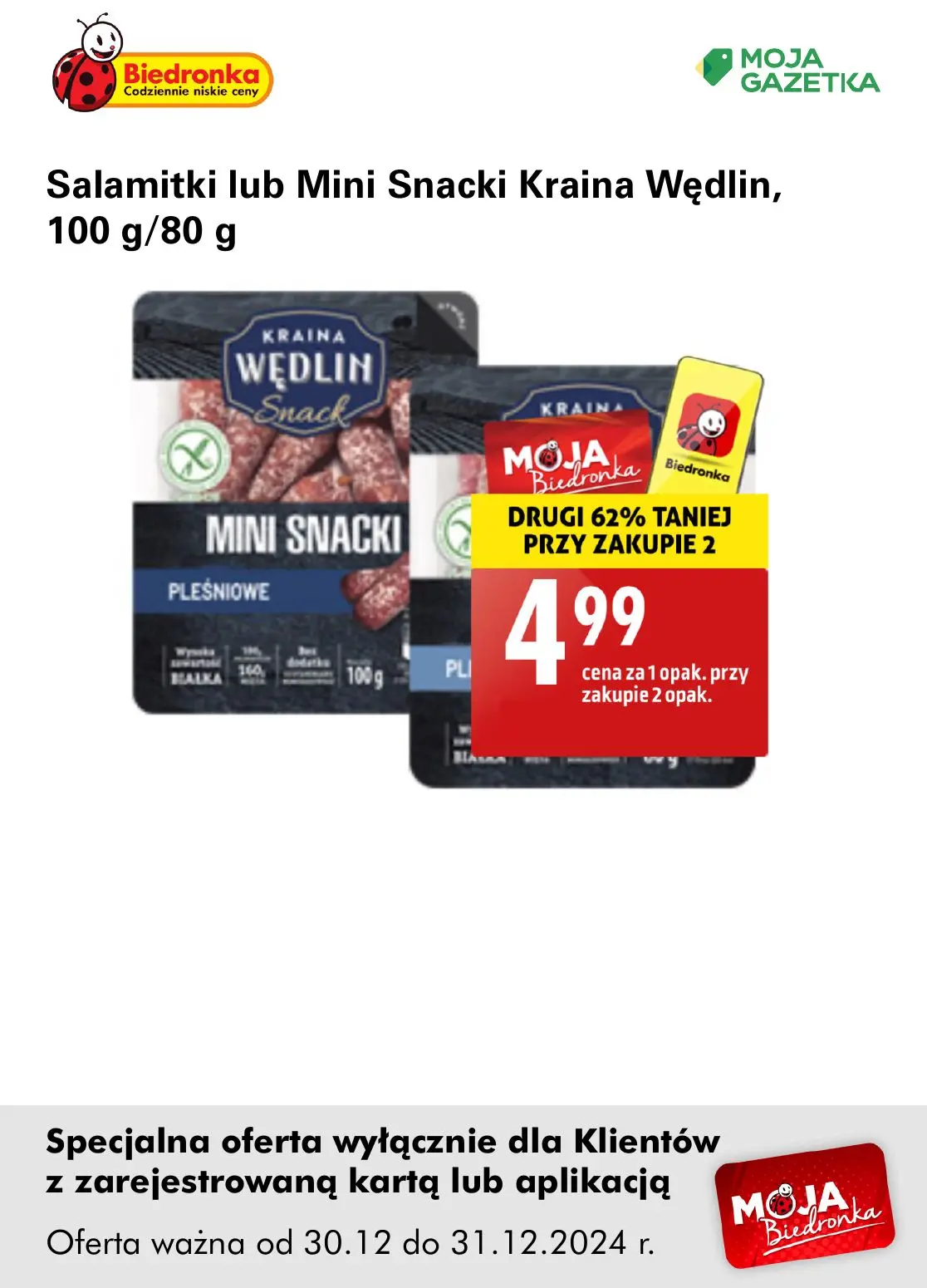 gazetka promocyjna Biedronka Oferta z kartą Moja Biedronka - Strona 9