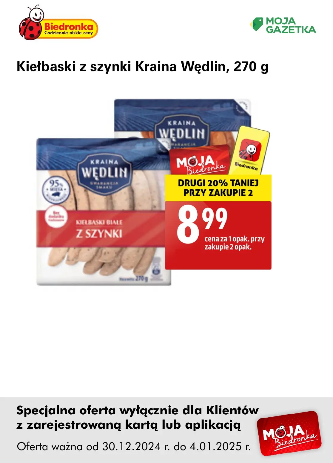 gazetka promocyjna Biedronka Oferta z kartą Moja Biedronka - Strona 13