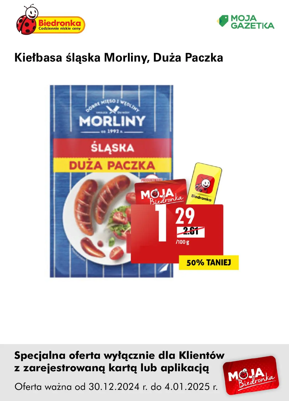 gazetka promocyjna Biedronka Oferta z kartą Moja Biedronka - Strona 14