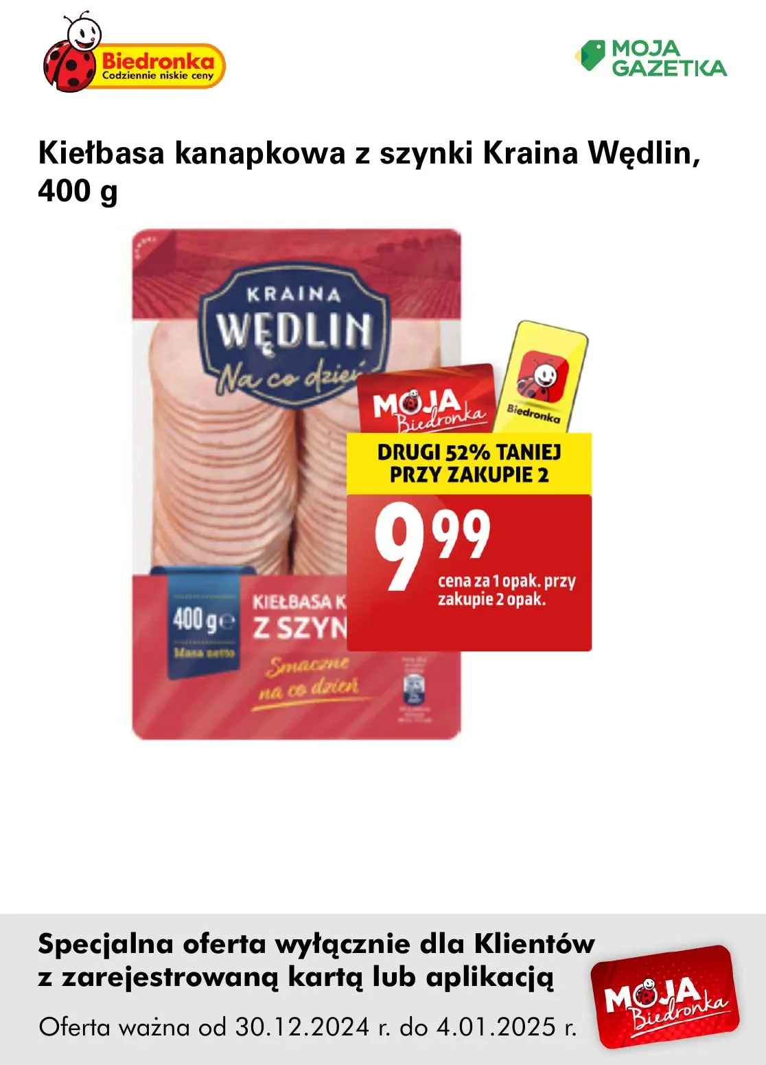 gazetka promocyjna Biedronka Oferta z kartą Moja Biedronka - Strona 15