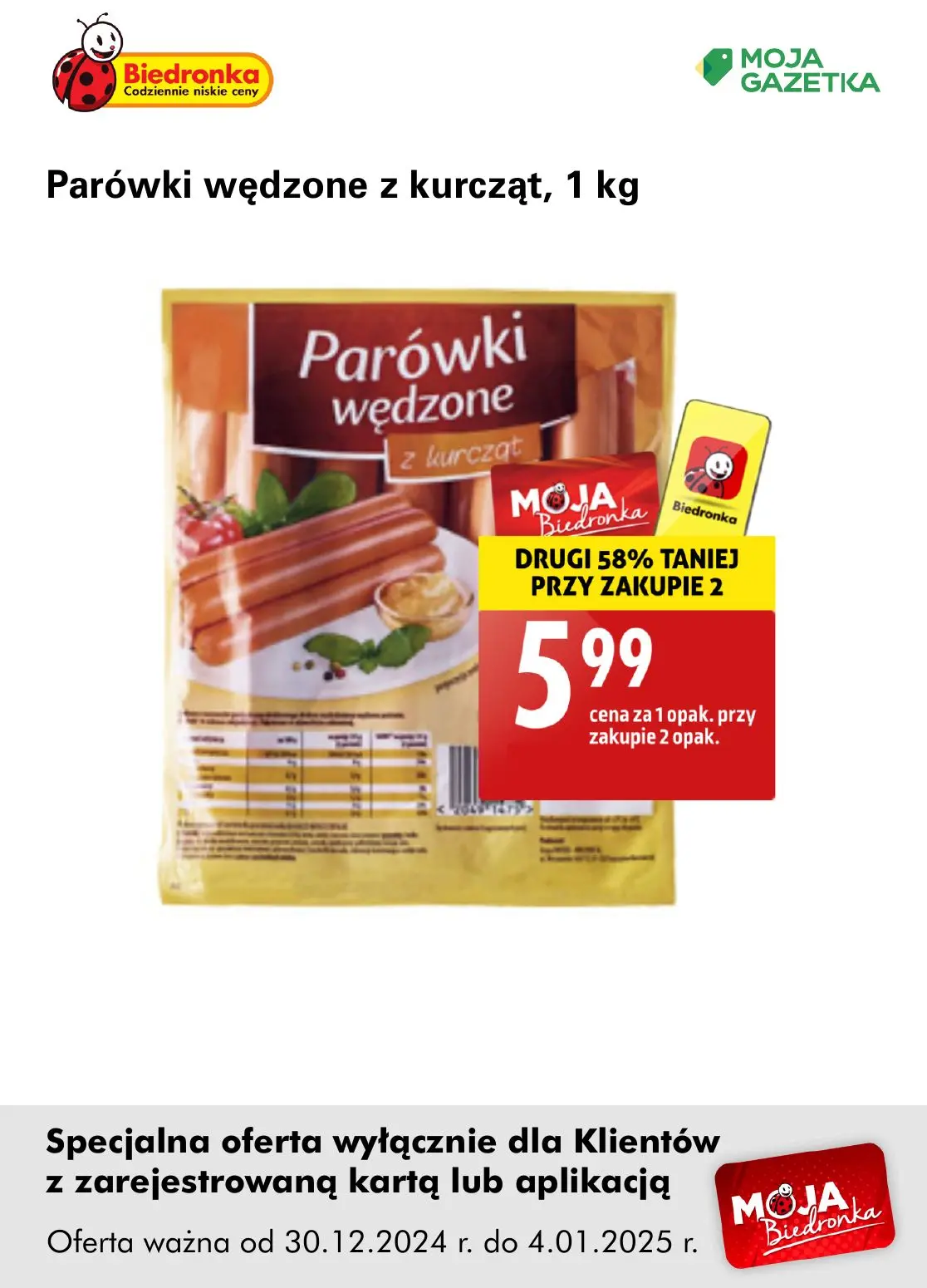 gazetka promocyjna Biedronka Oferta z kartą Moja Biedronka - Strona 16