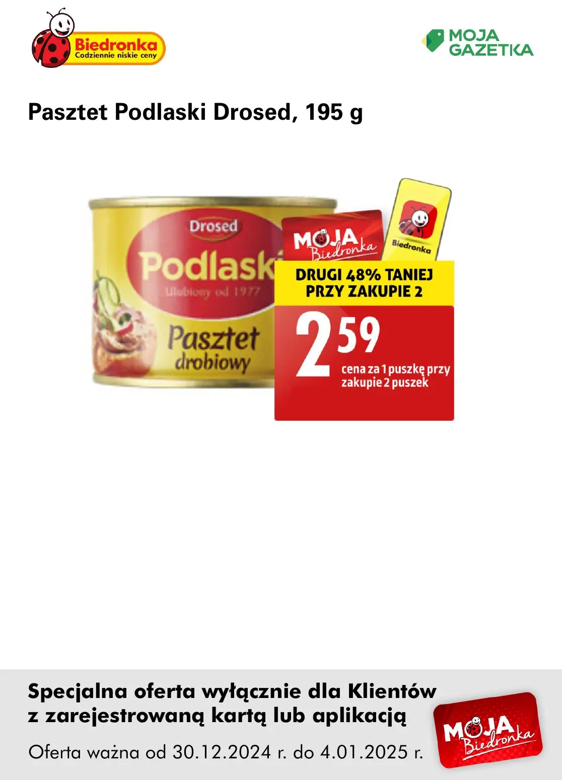 gazetka promocyjna Biedronka Oferta z kartą Moja Biedronka - Strona 18