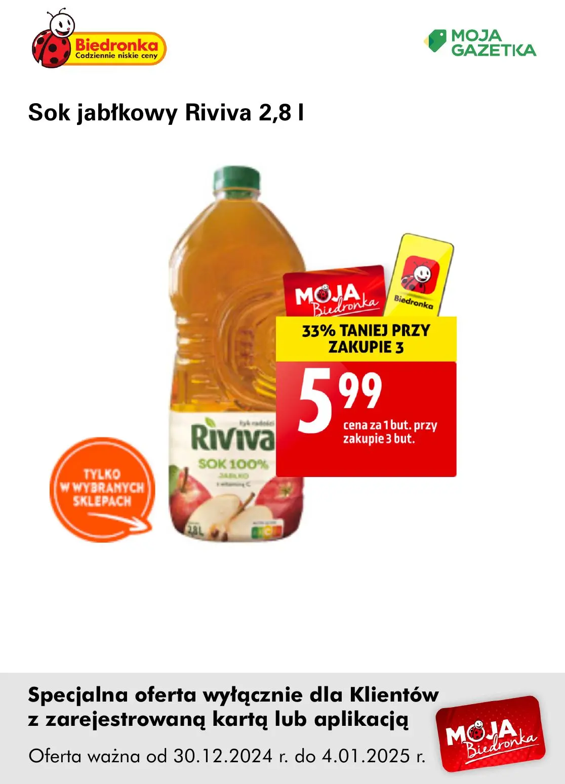 gazetka promocyjna Biedronka Oferta z kartą Moja Biedronka - Strona 20