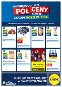 Gazetka promocyjna LIDL, ważna od 2025-01-02 do 2025-01-04.