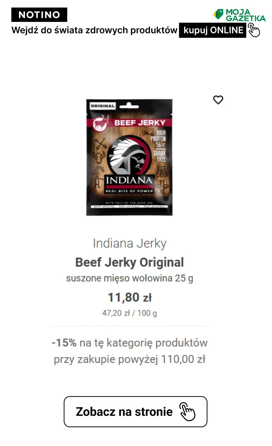 gazetka promocyjna Notino Postanowienia, które zrealizujesz! ZNIŻKA -15% na produkty ze świata zdrowia!! - Strona 11