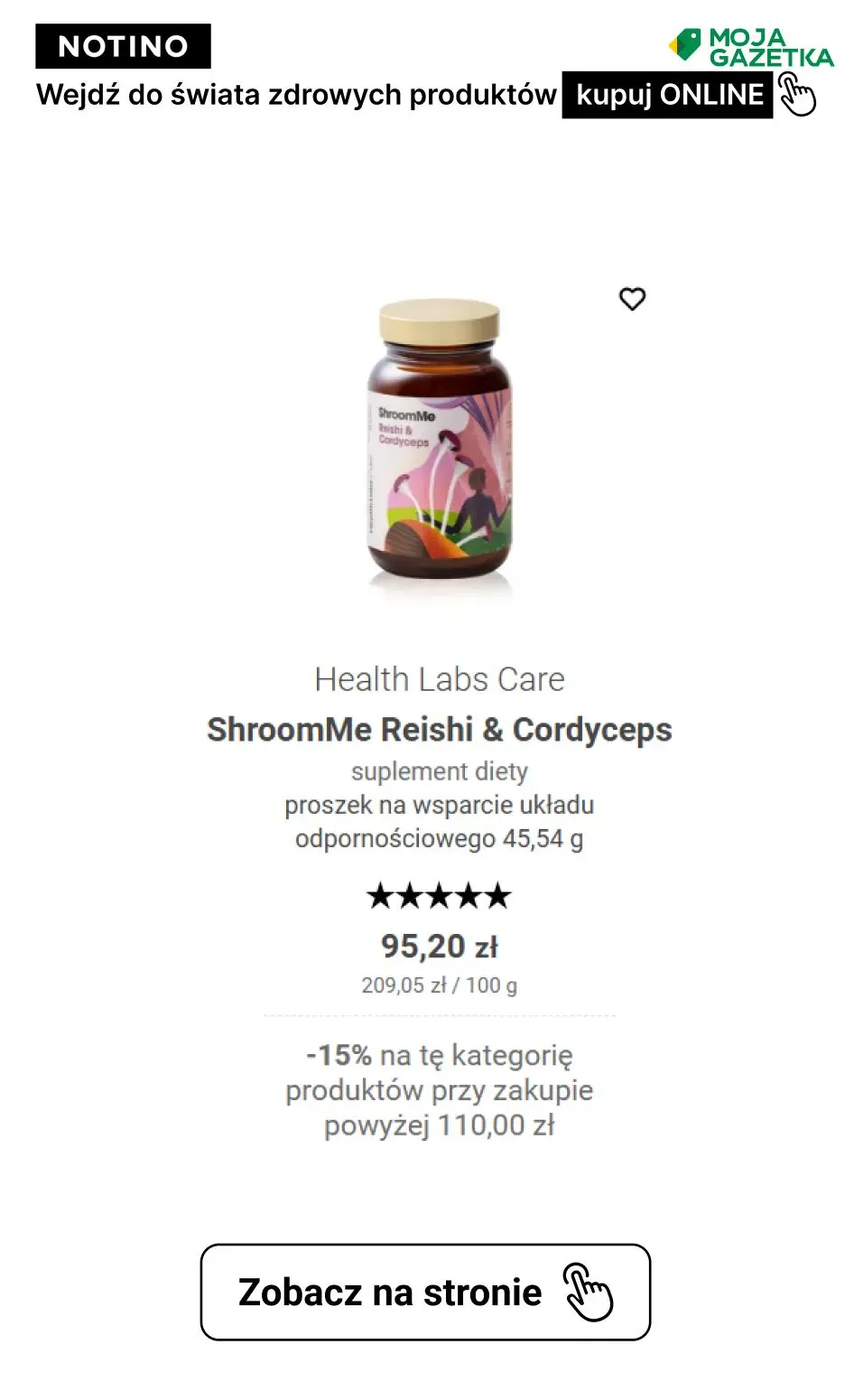 gazetka promocyjna Notino Postanowienia, które zrealizujesz! ZNIŻKA -15% na produkty ze świata zdrowia!! - Strona 53