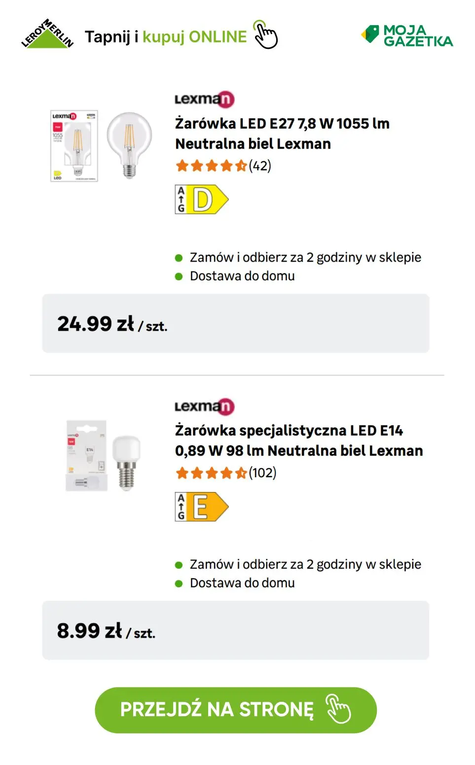 gazetka promocyjna Leroy Merlin Kup 3 za 2! Kup 3 produkty objęte Promocją a otrzymasz rabat na najtańszy produkt. - Strona 27