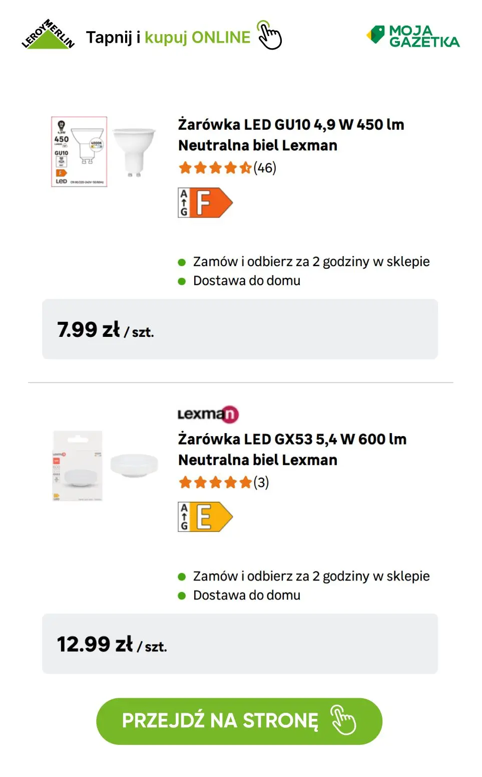 gazetka promocyjna Leroy Merlin Kup 3 za 2! Kup 3 produkty objęte Promocją a otrzymasz rabat na najtańszy produkt. - Strona 29