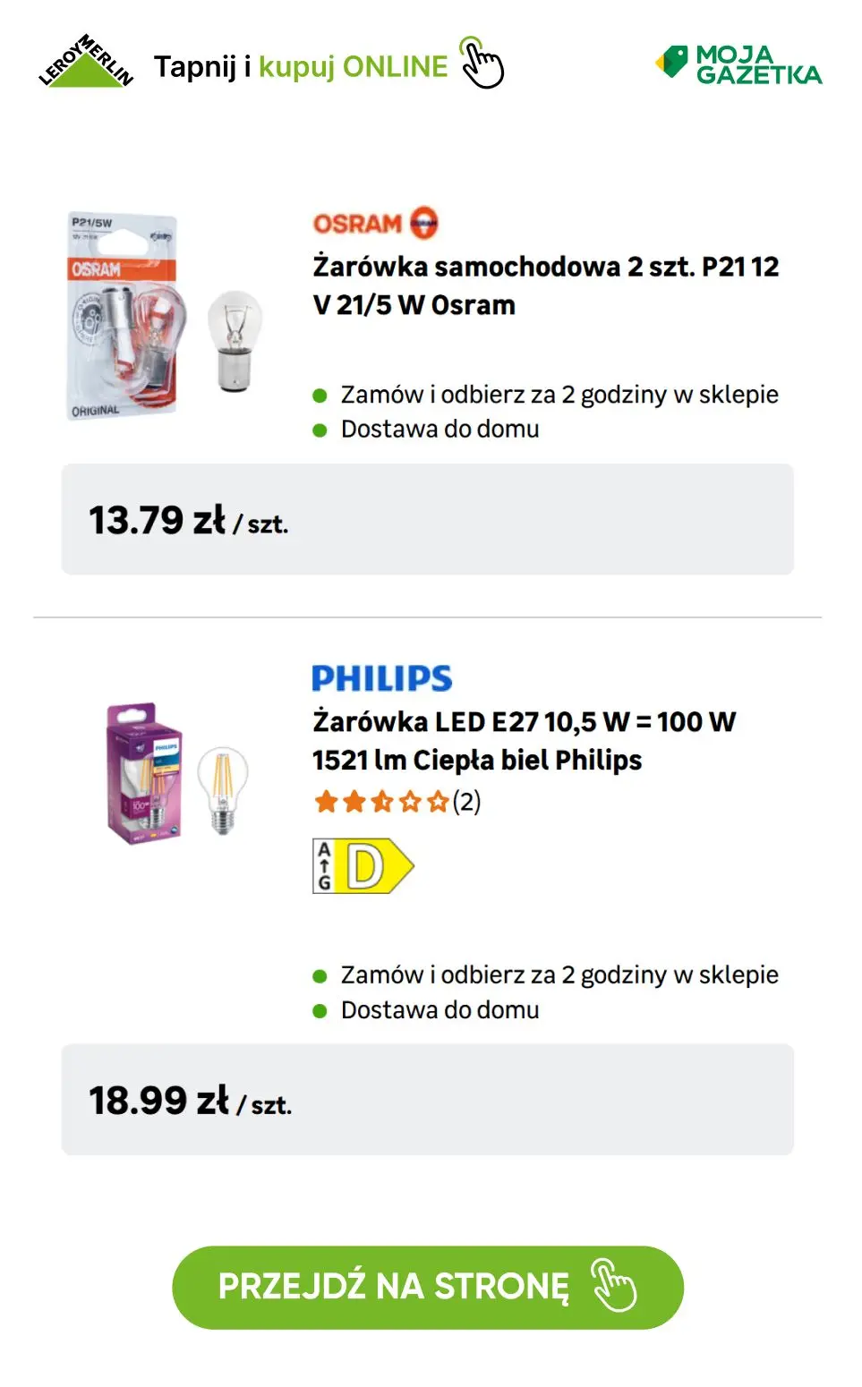 gazetka promocyjna Leroy Merlin Kup 3 za 2! Kup 3 produkty objęte Promocją a otrzymasz rabat na najtańszy produkt. - Strona 37