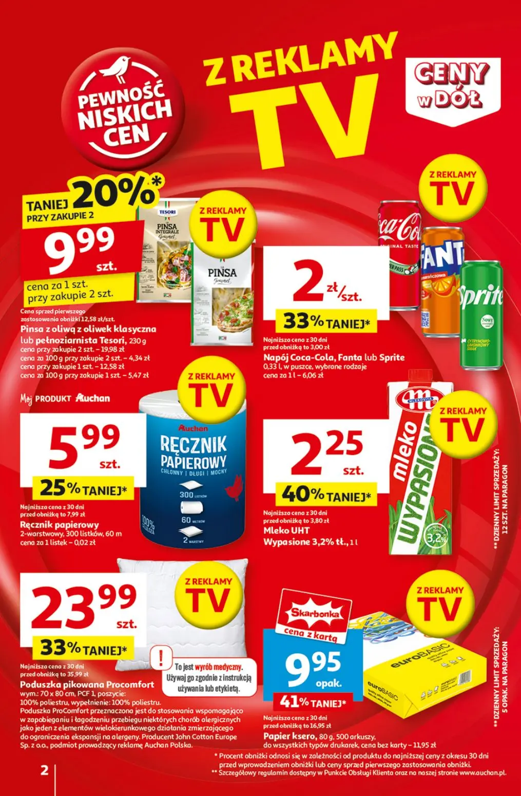 gazetka promocyjna Auchan Ceny w dół - Strona 2