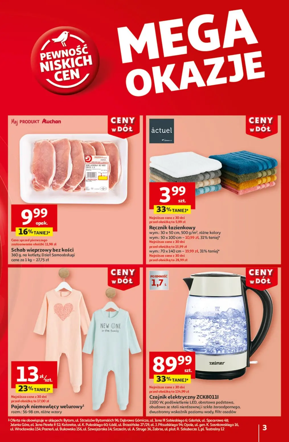 gazetka promocyjna Auchan Ceny w dół - Strona 3