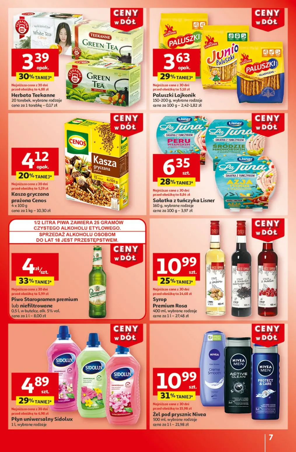 gazetka promocyjna Auchan Ceny w dół - Strona 7