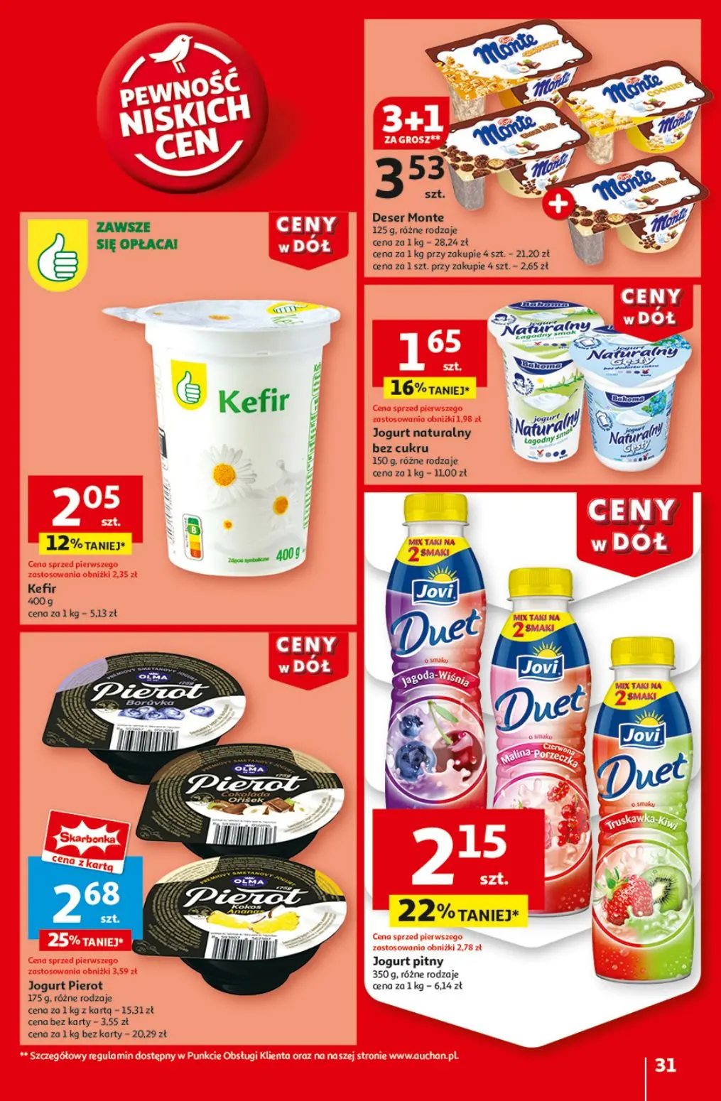 gazetka promocyjna Auchan Ceny w dół - Strona 33