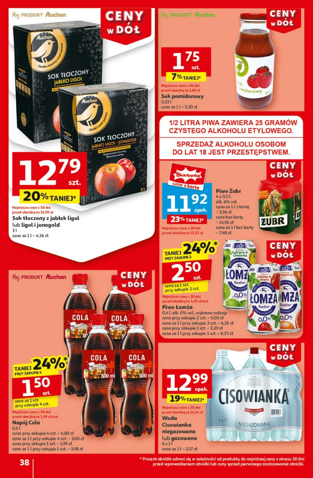 gazetka promocyjna Auchan Ceny w dół - Strona 40