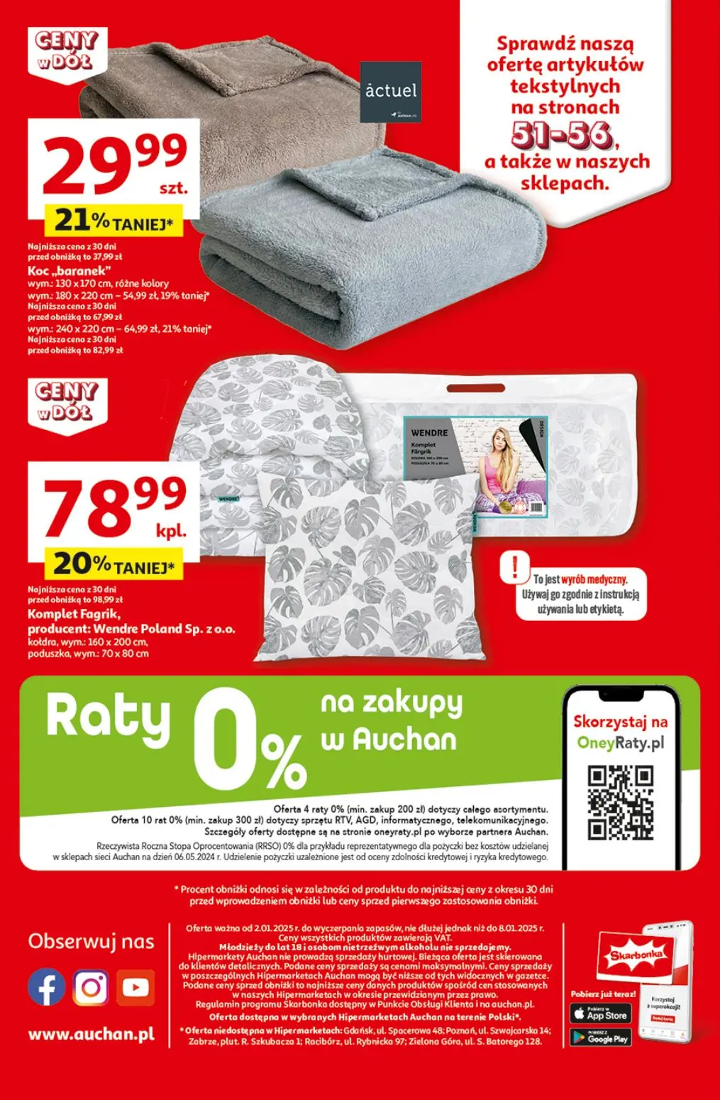 gazetka promocyjna Auchan Ceny w dół - Strona 64