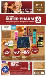 Gazetka promocyjna SUPER-PHARM, ważna od 2024-12-27 do 2025-01-07.