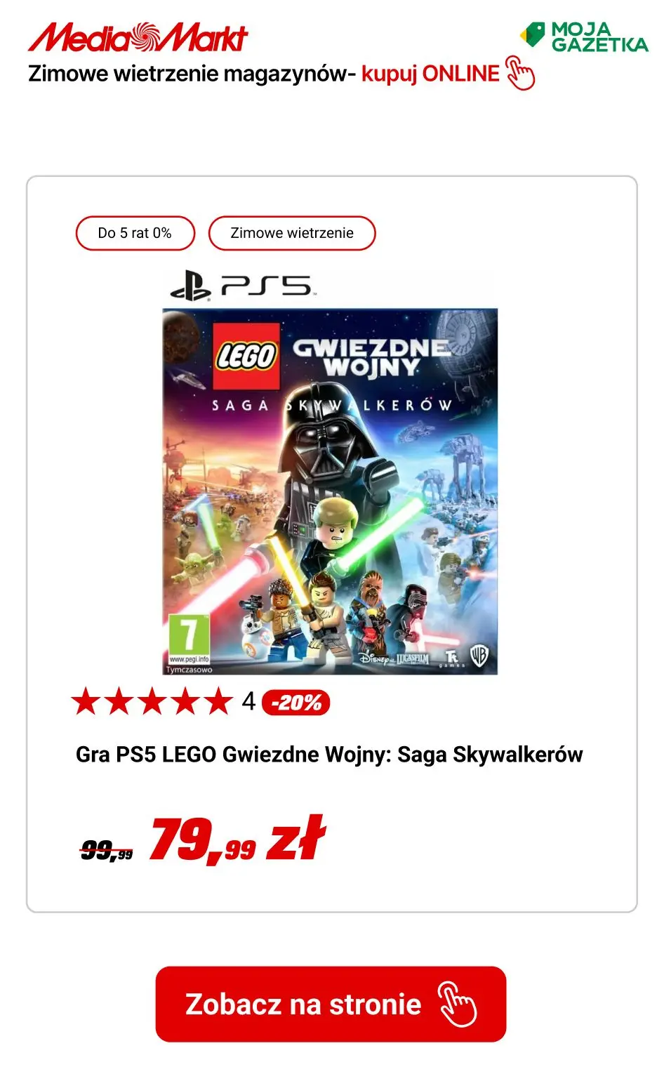 gazetka promocyjna Media Markt Zimowe wietrzenie magazynów! Do 50 rat 0% i pół roku NIE PŁACISZ! - Strona 16