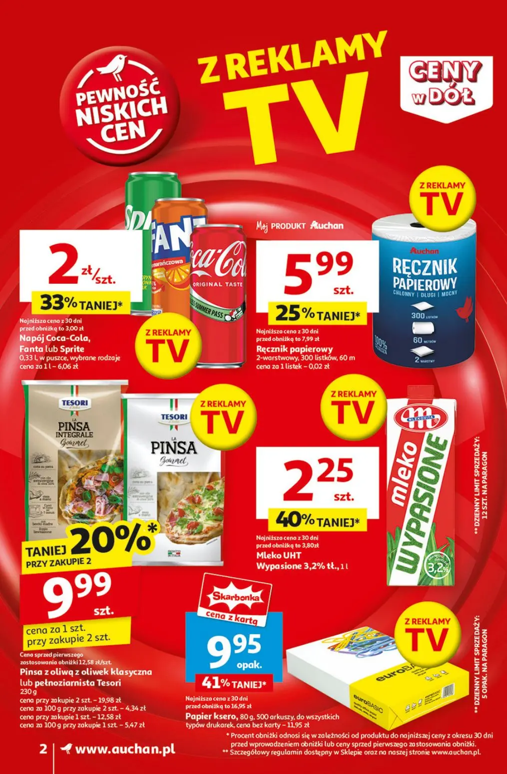 gazetka promocyjna Auchan Supermarket Ceny w dół - Strona 2