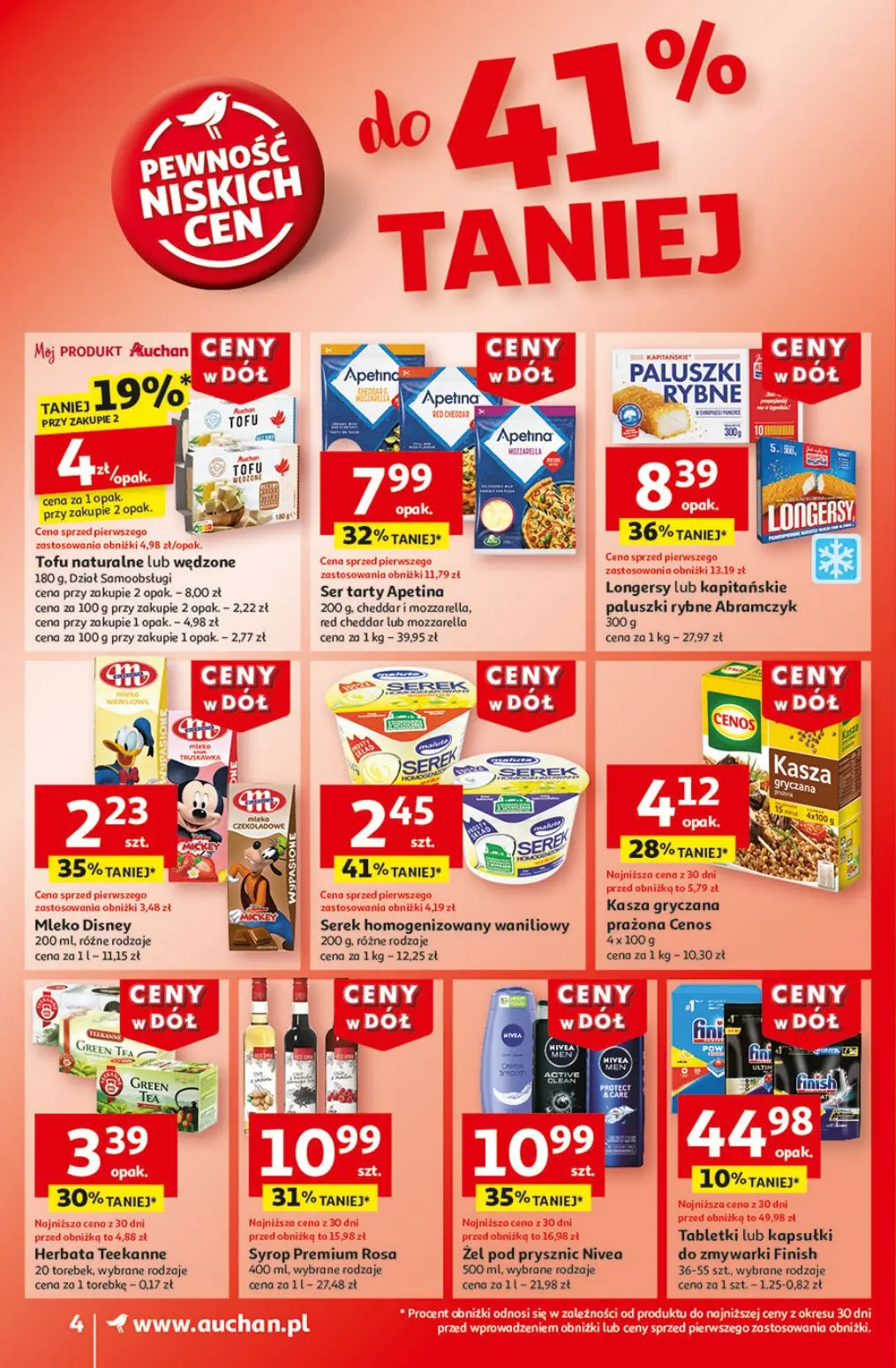 gazetka promocyjna Auchan Supermarket Ceny w dół - Strona 4