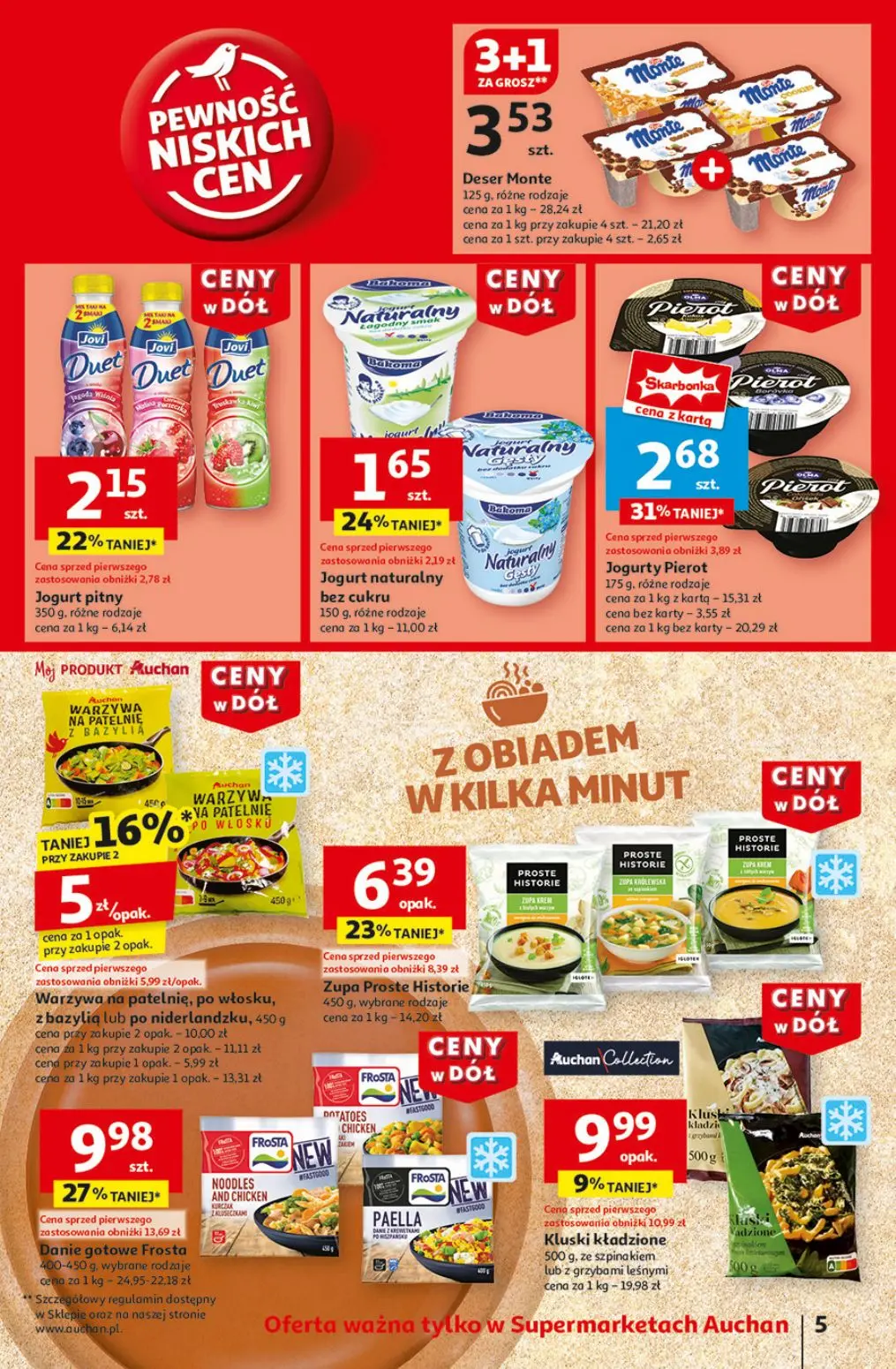 gazetka promocyjna Auchan Supermarket Ceny w dół - Strona 5