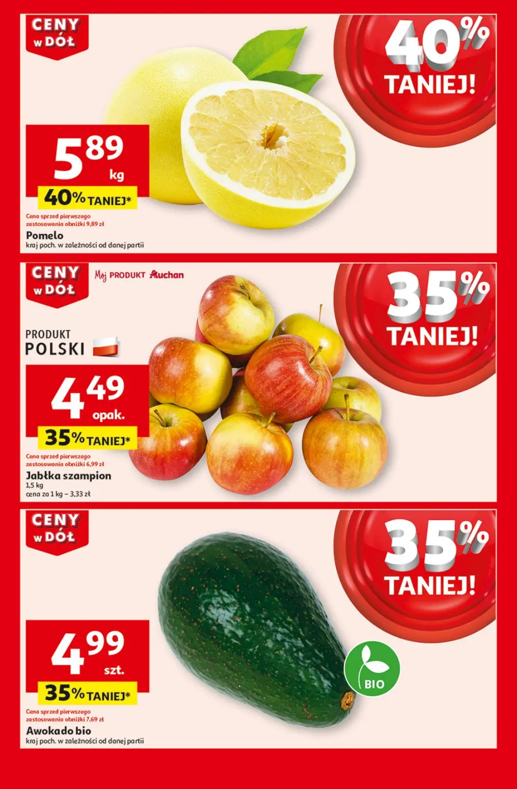 gazetka promocyjna Auchan Supermarket Ceny w dół - Strona 7