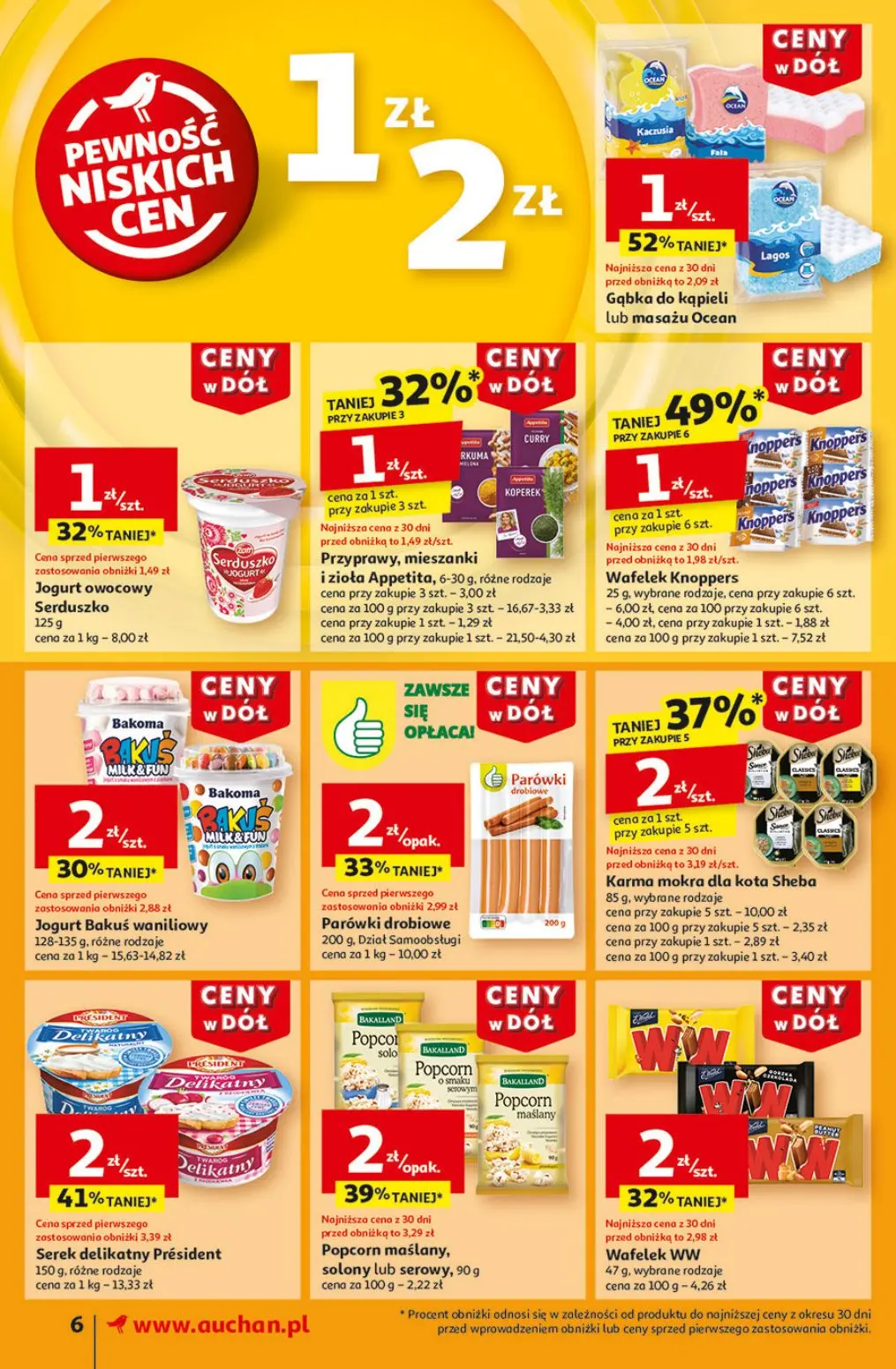 gazetka promocyjna Auchan Supermarket Ceny w dół - Strona 8