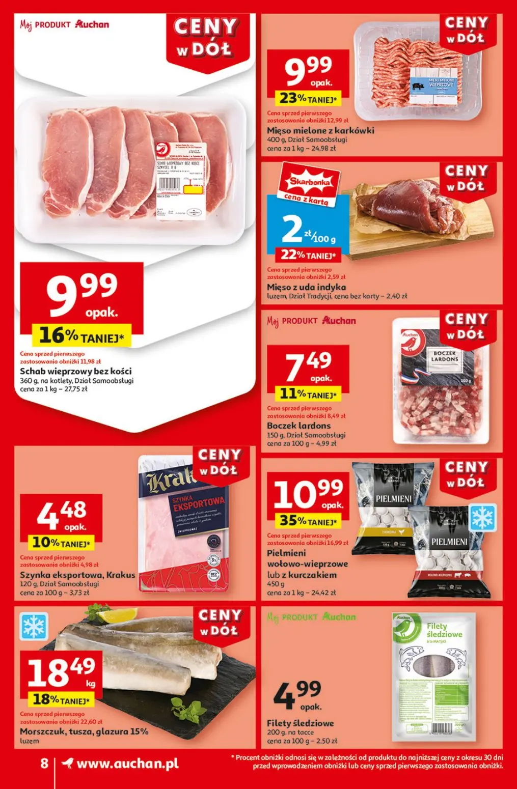 gazetka promocyjna Auchan Supermarket Ceny w dół - Strona 10