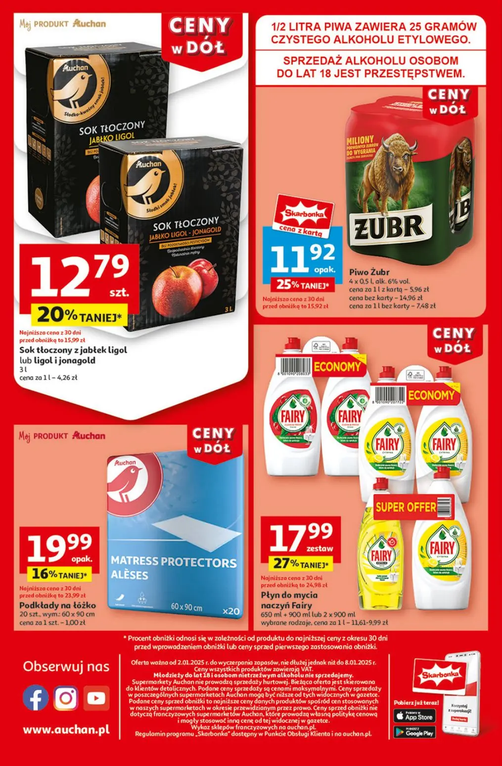 gazetka promocyjna Auchan Supermarket Ceny w dół - Strona 14