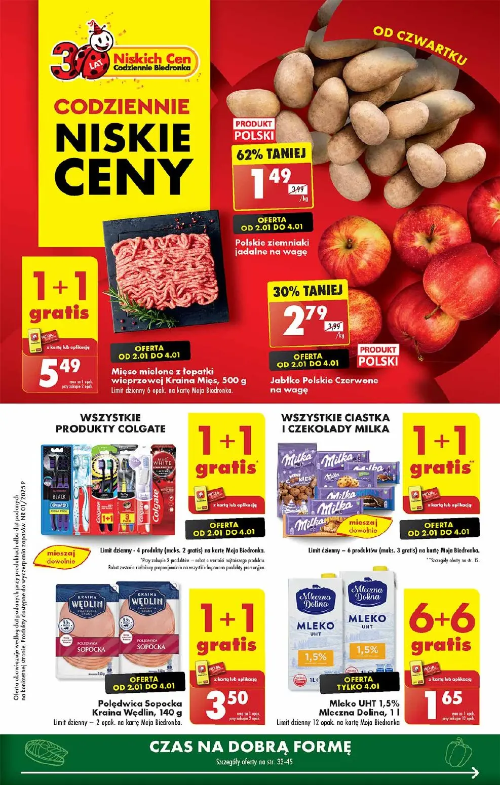 gazetka promocyjna Biedronka Od czwartku - Strona 1