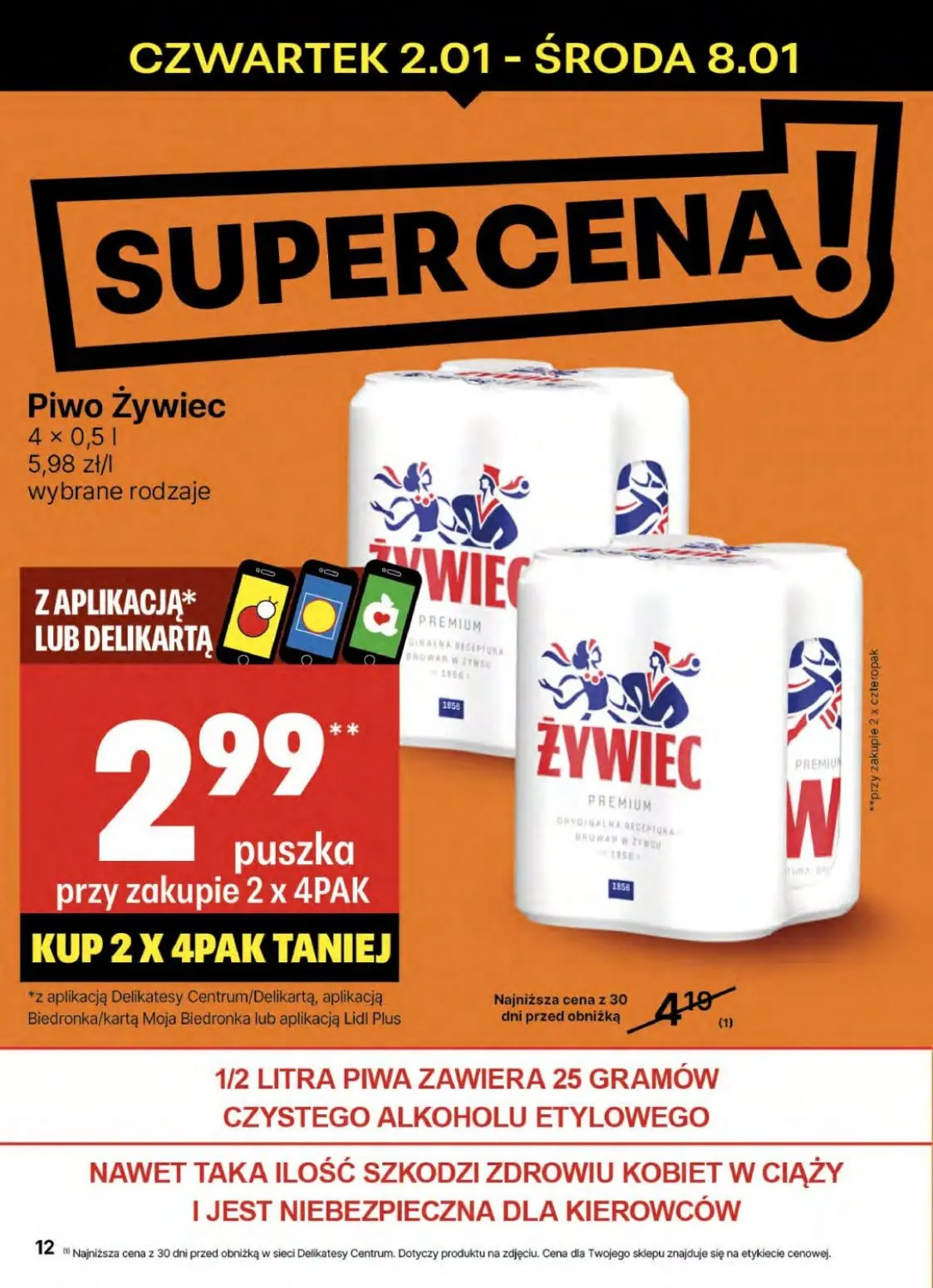 gazetka promocyjna Delikatesy Centrum  - Strona 12