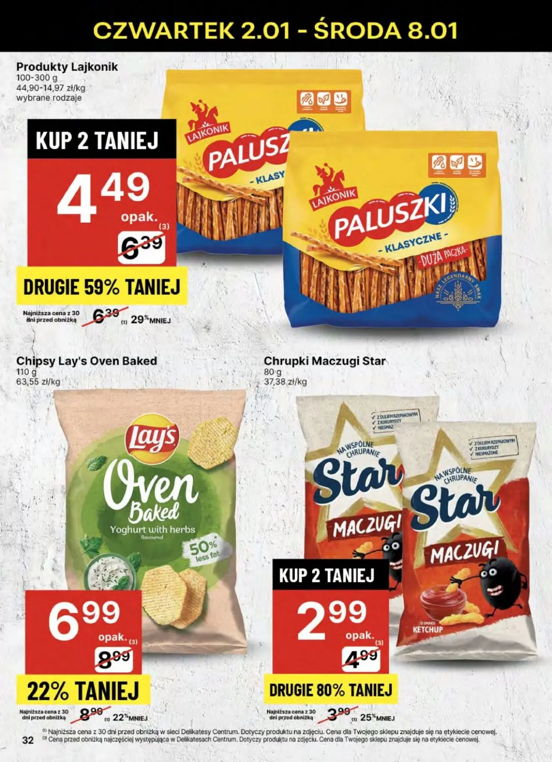 gazetka promocyjna Delikatesy Centrum  - Strona 32