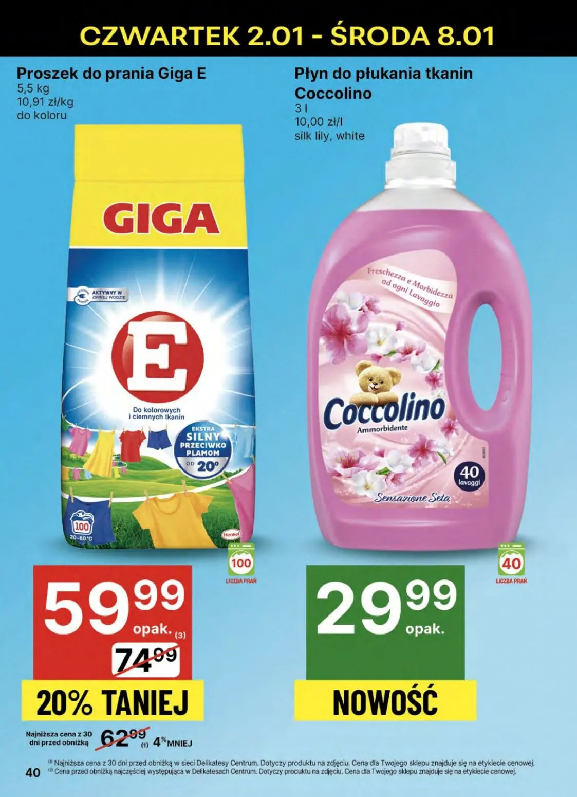 gazetka promocyjna Delikatesy Centrum  - Strona 40