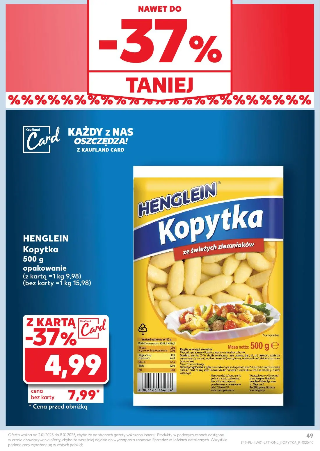 gazetka promocyjna Kaufland Od czwartku do środy - Strona 49