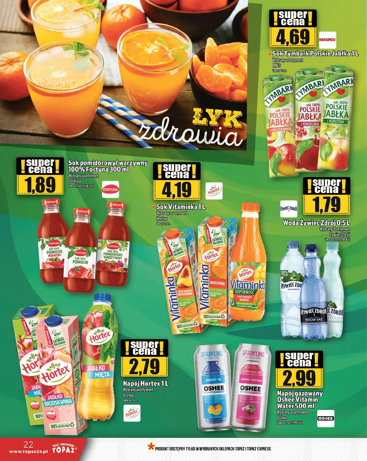 gazetka promocyjna Topaz Warszawa - Strona 22