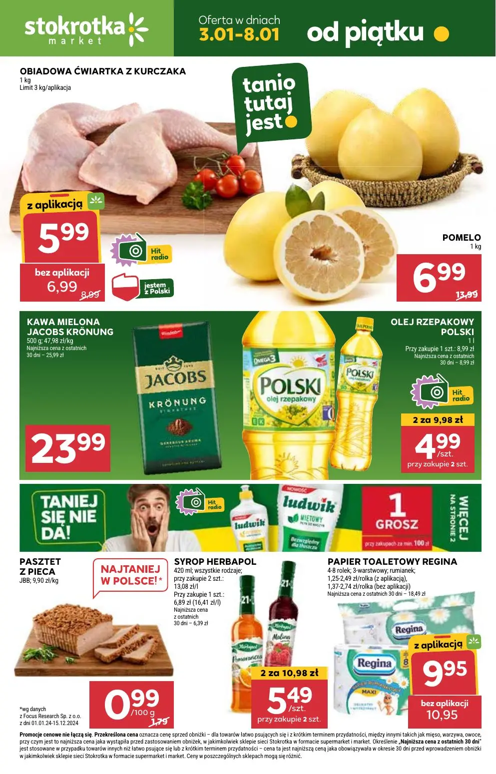 gazetka promocyjna Stokrotka Market  - Strona 1