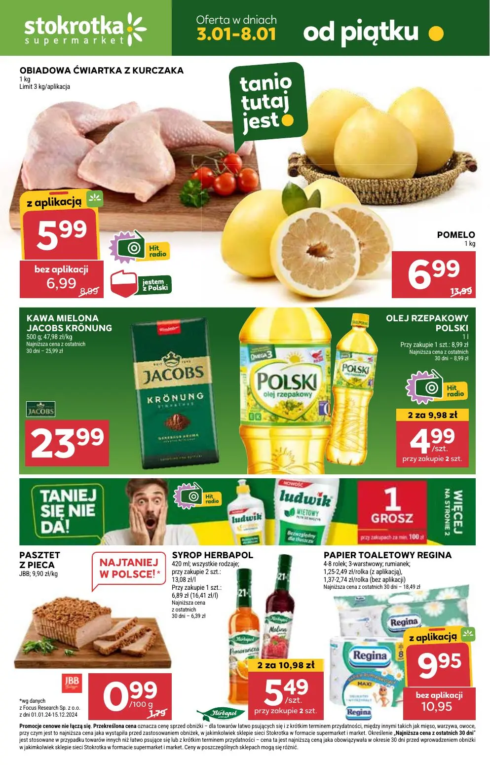 gazetka promocyjna Stokrotka Supermarket  - Strona 1