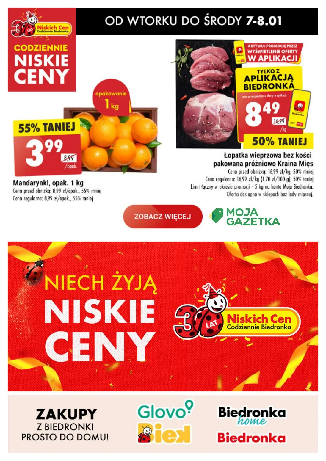 gazetka promocyjna Biedronka Biedronkowe oszczędności - Strona 1