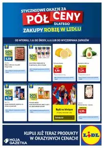 Gazetka promocyjna LIDL, ważna od 2025-01-07 do 2025-01-08.