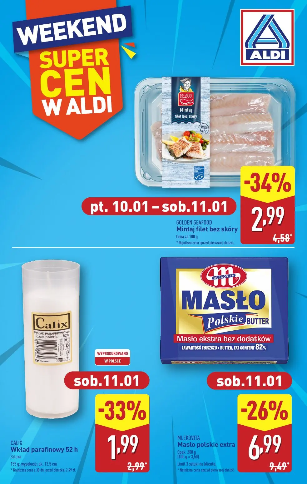 gazetka promocyjna ALDI Weekend super cen w ALDI - Strona 1