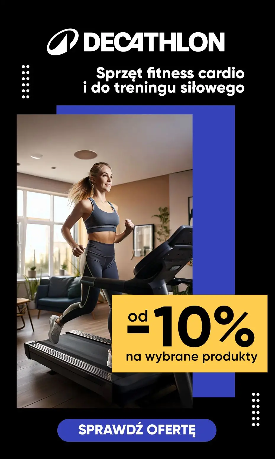 gazetka promocyjna Decathlon Czas na twój ruch! Sprzęt do ćwiczeń od -10%! - Strona 1