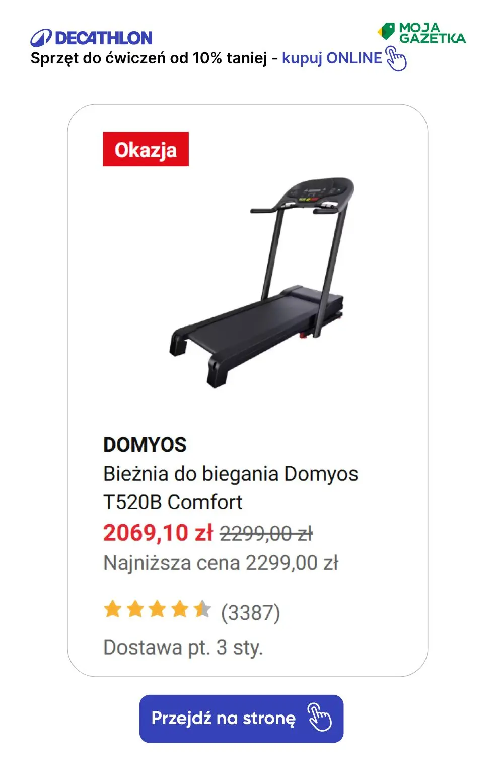 gazetka promocyjna Decathlon Czas na twój ruch! Sprzęt do ćwiczeń od -10%! - Strona 3