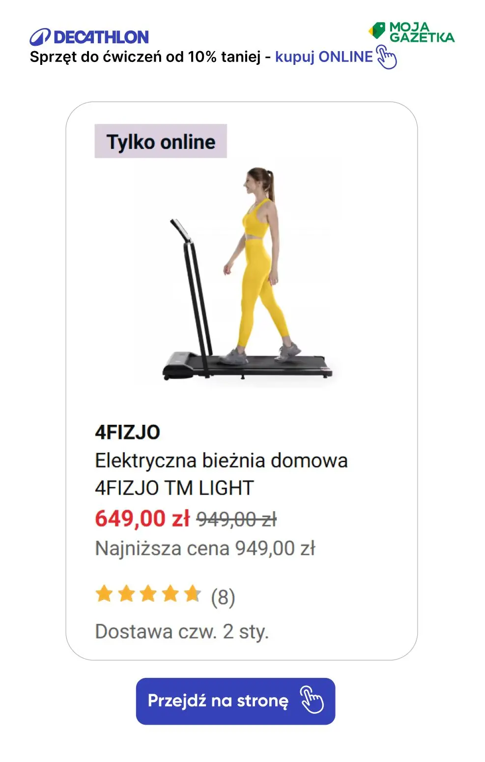 gazetka promocyjna Decathlon Czas na twój ruch! Sprzęt do ćwiczeń od -10%! - Strona 12