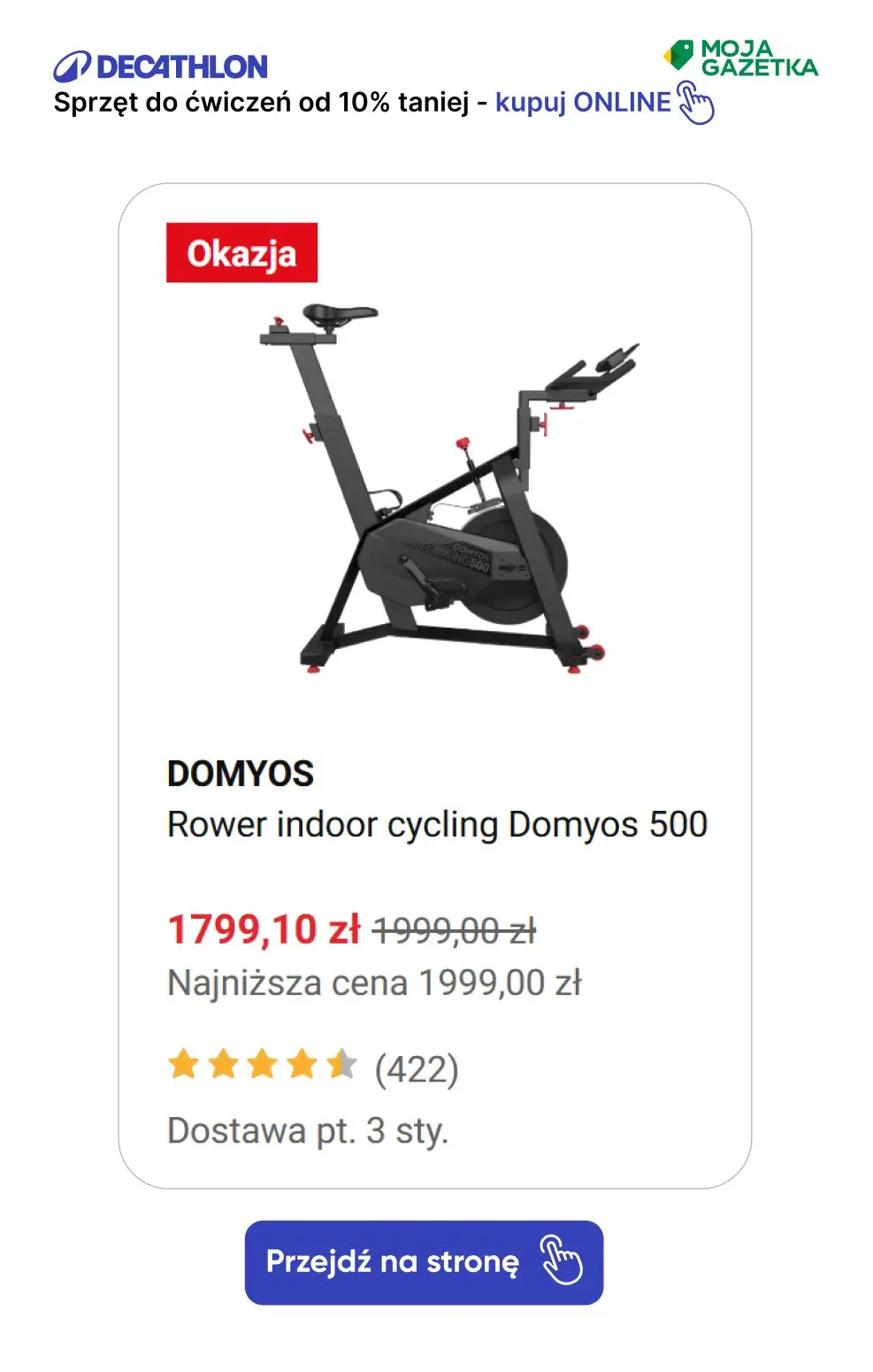 gazetka promocyjna Decathlon Czas na twój ruch! Sprzęt do ćwiczeń od -10%! - Strona 14