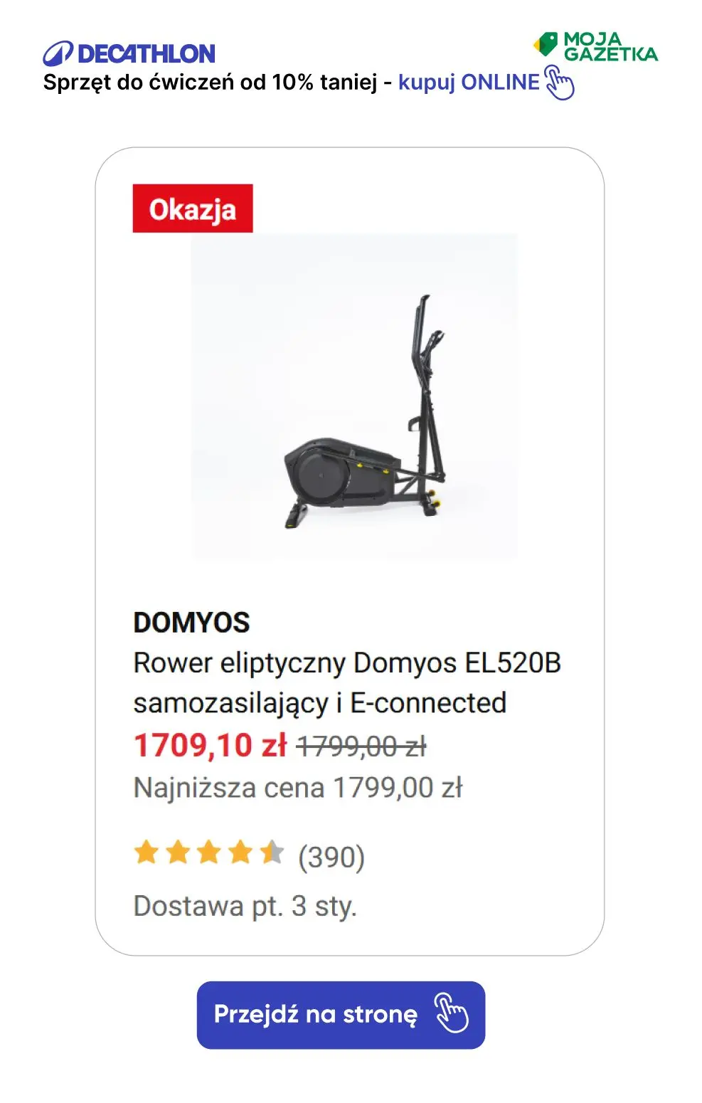 gazetka promocyjna Decathlon Czas na twój ruch! Sprzęt do ćwiczeń od -10%! - Strona 18