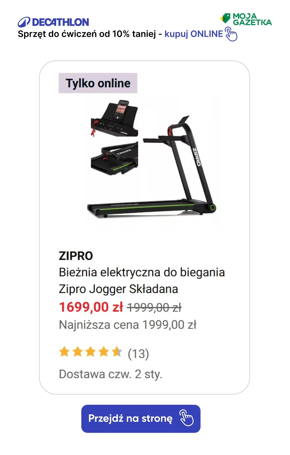 gazetka promocyjna Decathlon Czas na twój ruch! Sprzęt do ćwiczeń od -10%! - Strona 22